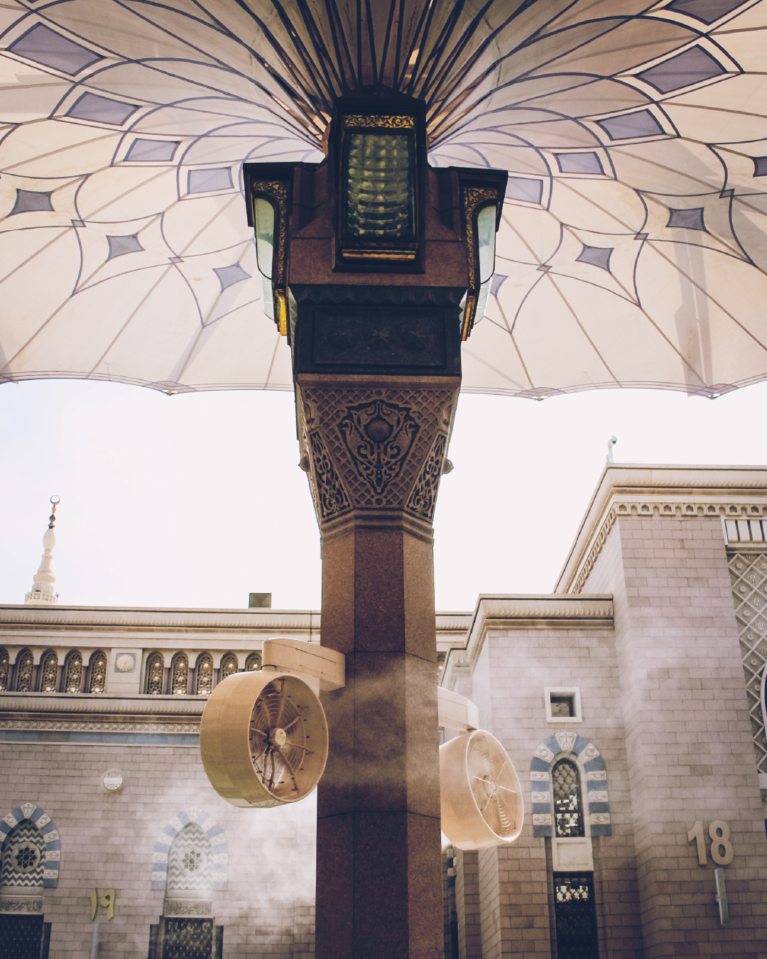 Canopies - Masjid An-Nabawi